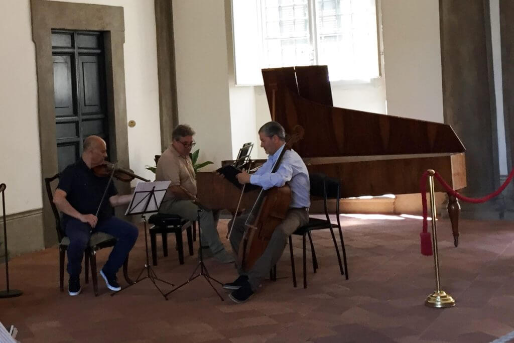 Kleines Konzert im Palazzo Pfanner