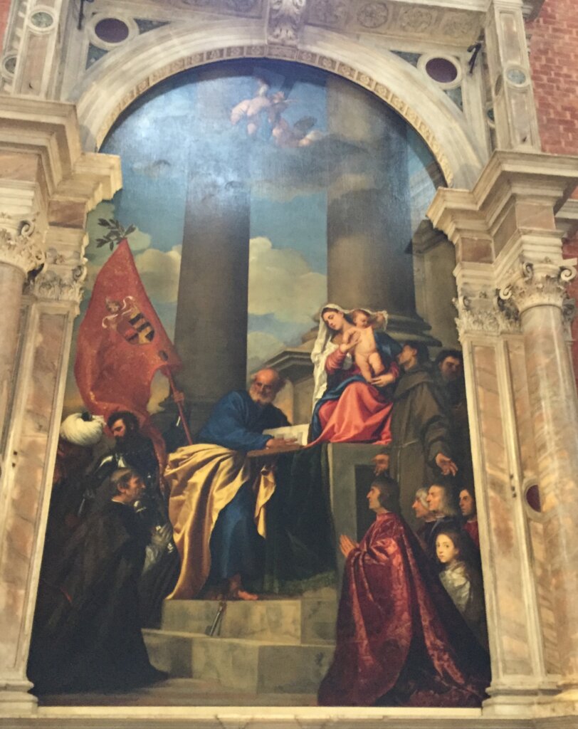 Die Madonna des Hauses Pesaro