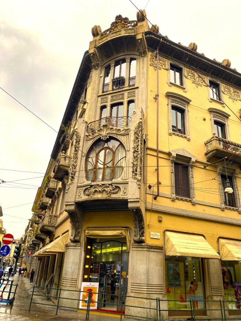 Jugendstil Turin Via Bertola
